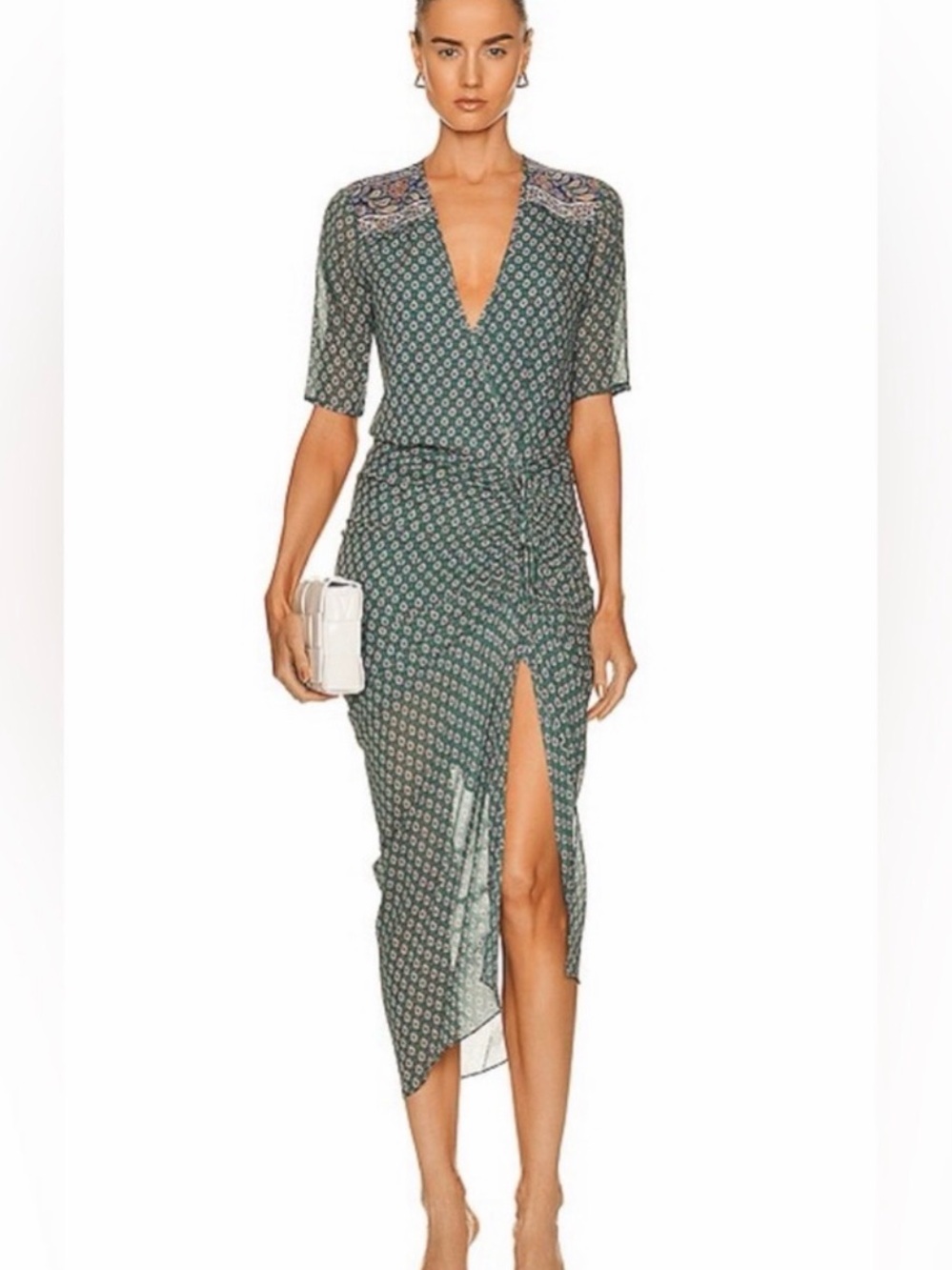 Veronica Beard silk Midi Dress size 2